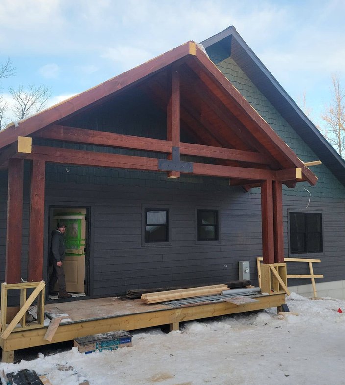 Craftsman-style custom home in Wisconsin by JSA Solutions