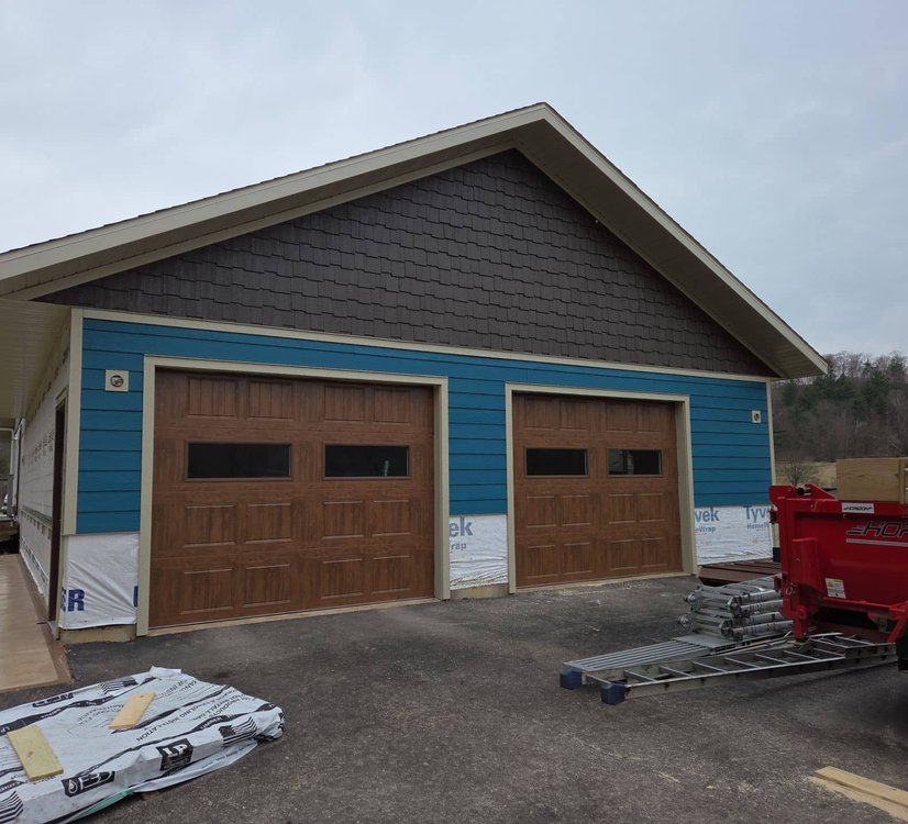 Custom home, white manor with veranda, Wisconsin, JSA Solutions