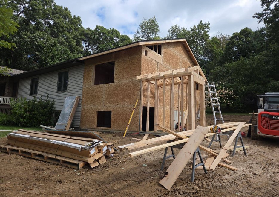 New home framing and foundation, JSA Solutions Wisconsin